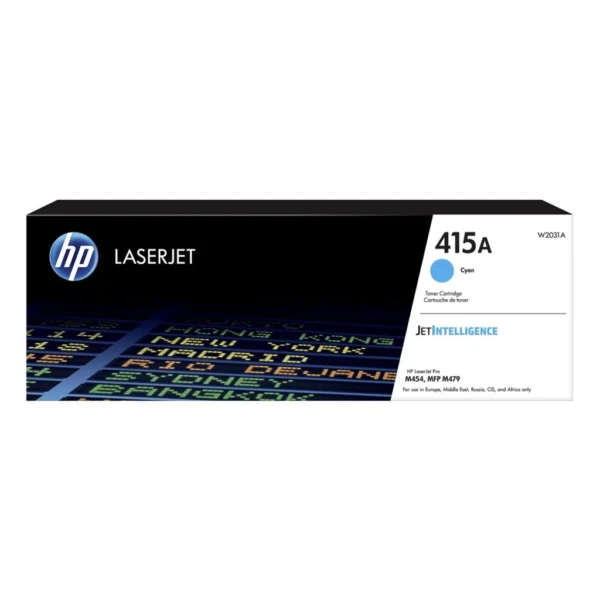 Original Toner HP W2031A Cyan