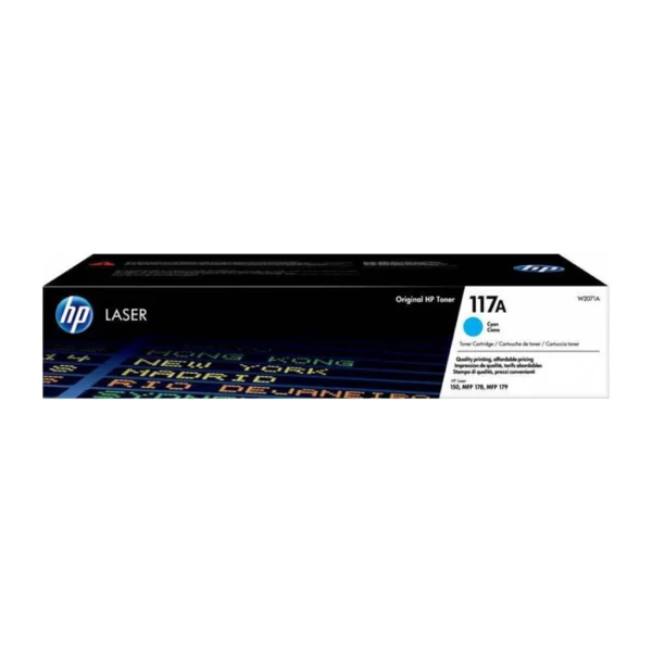 Original Toner HP W2071A Cyan