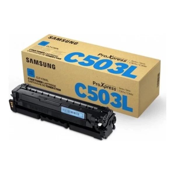 Original Toner Samsung CLT-C503L Cyan