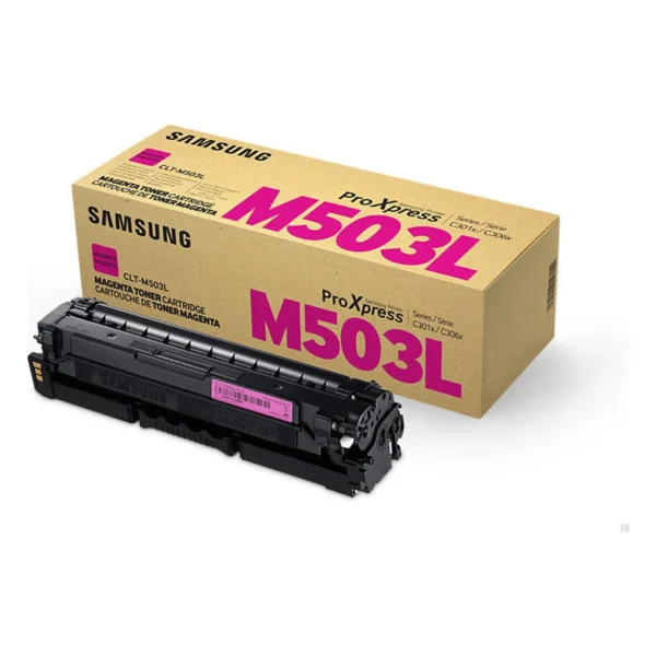 Original Toner Samsung CLT-M503L Magenta