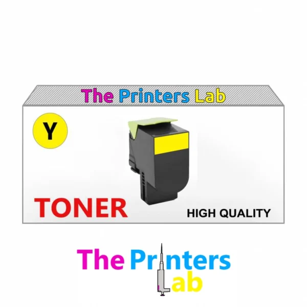 Συμβατό Toner Lexmark CS417 Yellow