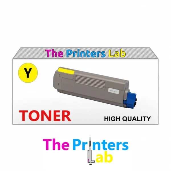 Συμβατό Toner Oki C610 Yellow