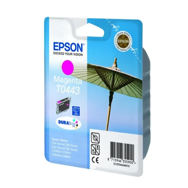 Γνήσιο _ Original Μελάνι _ Ink Epson T0443 Magenta