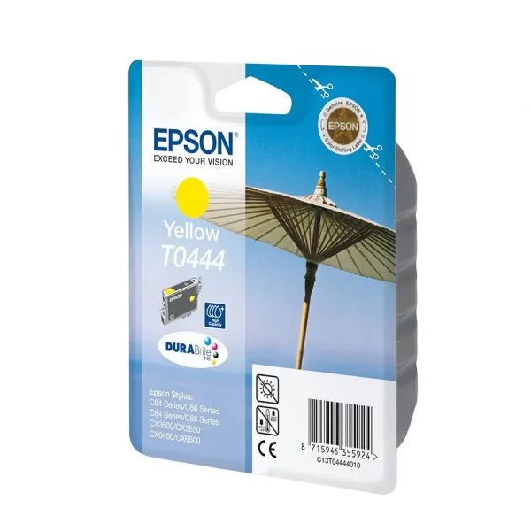 Γνήσιο _ Original Μελάνι _ Ink Epson T0444 Yellow